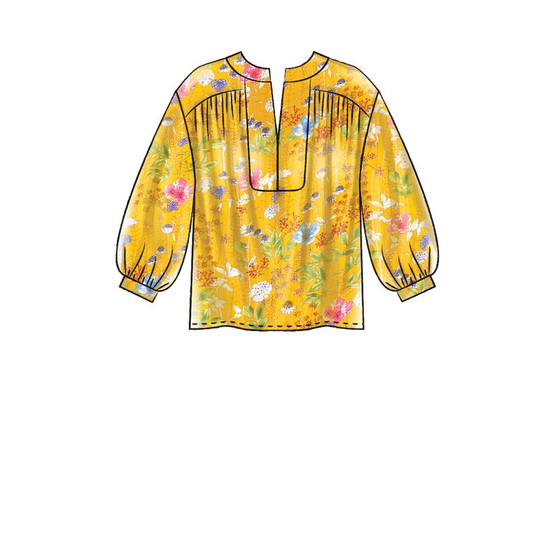 Patron McCall's 7959.A5 - Haut, tunique et robes