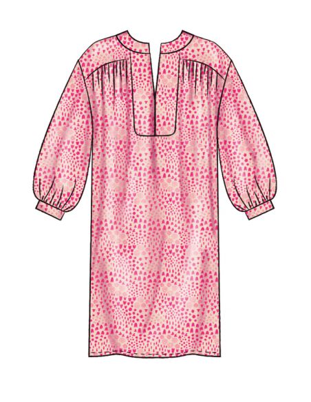 Patron McCall's 7959.A5 - Haut, tunique et robes