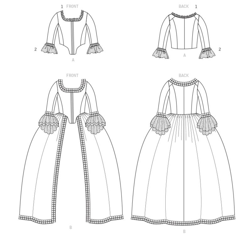 Patron McCall's 7965.A5 - Déguisement