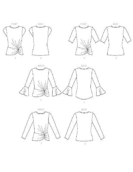 Patron McCall's 7975.Y - Hauts