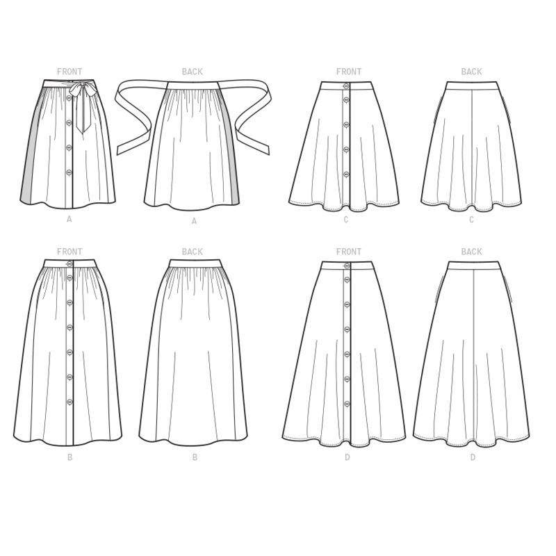 Patron McCall's 7981.Y - Jupes