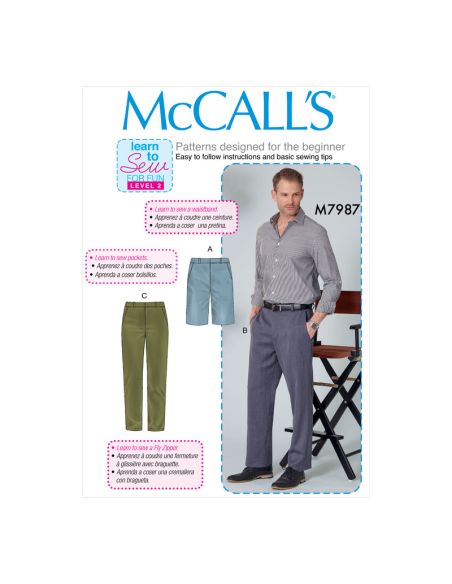 Patron McCall's 7987.NVV - Short et pantalon