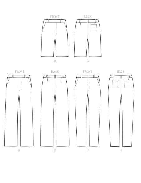 Patron McCall's 7987.NVV - Short et pantalon