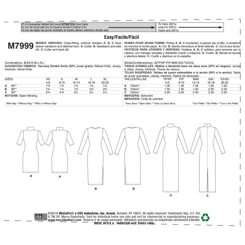 Patron McCall's 7999 - Robes