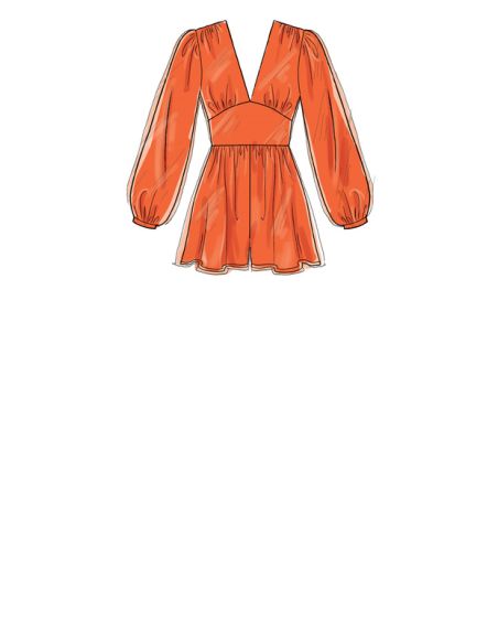 Patron McCall's 8009.A5 - Barboteuse et combinaisons