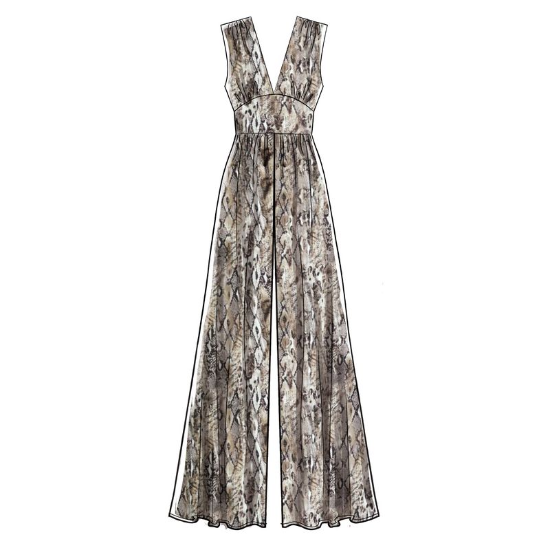 Patron McCall's 8009.A5 - Barboteuse et combinaisons