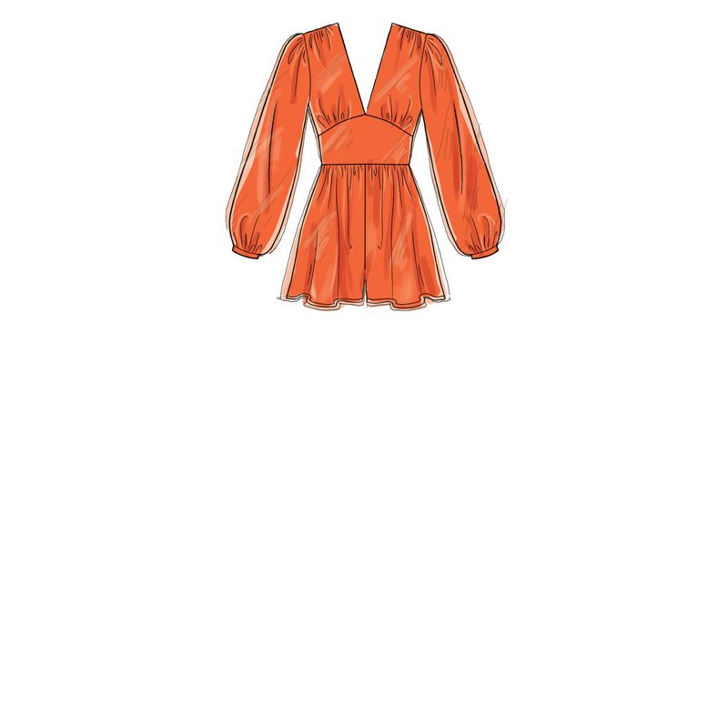 Patron McCall's 8009.A5 - Barboteuse et combinaisons