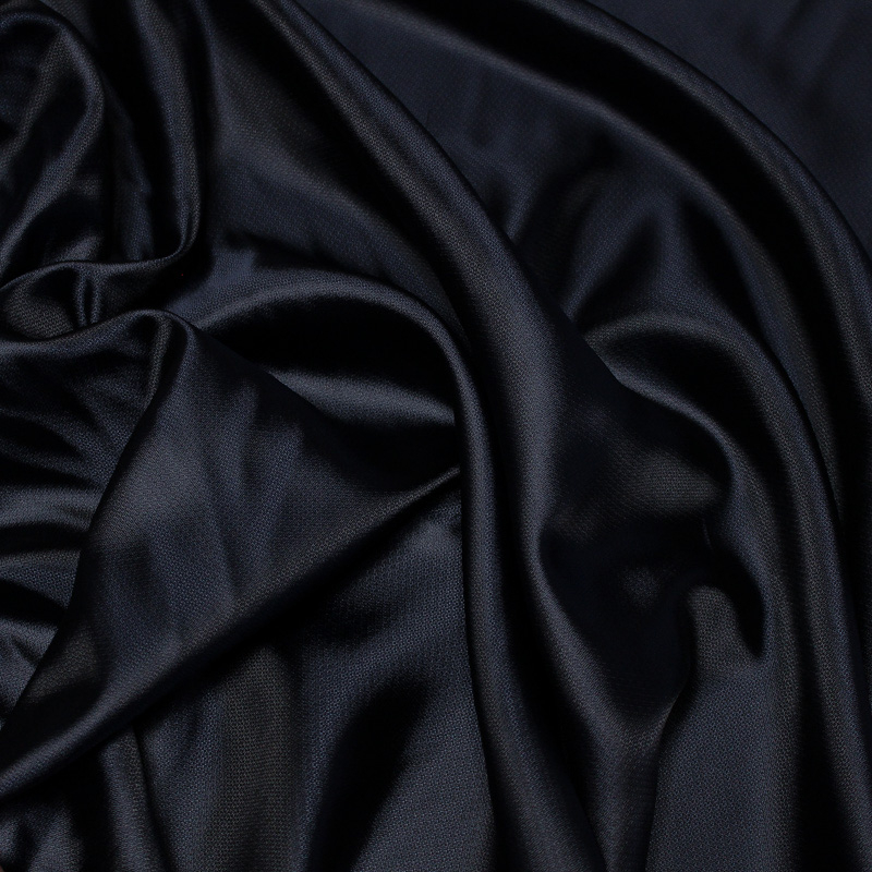 Doublure jacquard texturé - Marine