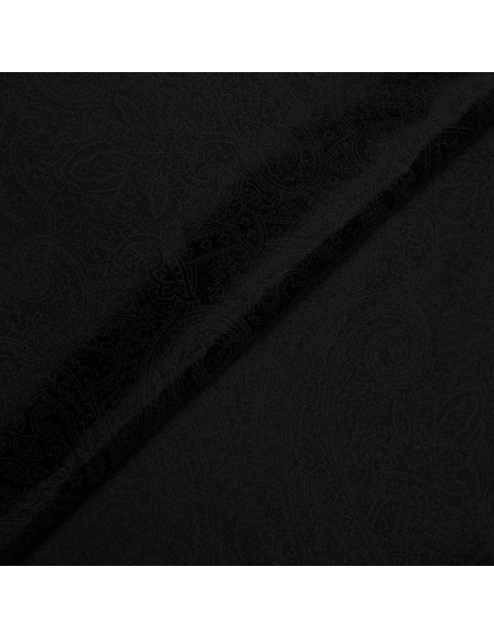 Doublure 100% viscose - Cachemire noir