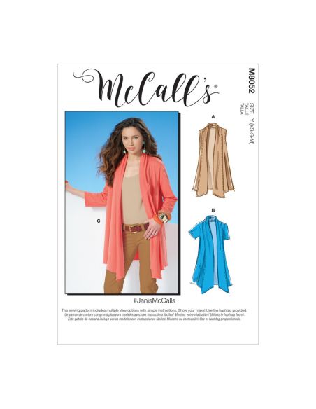 Patron McCall's 8052.Y - Cardigans