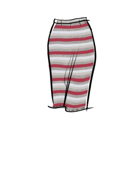 Patron McCall's 8055.A5 - Jupes