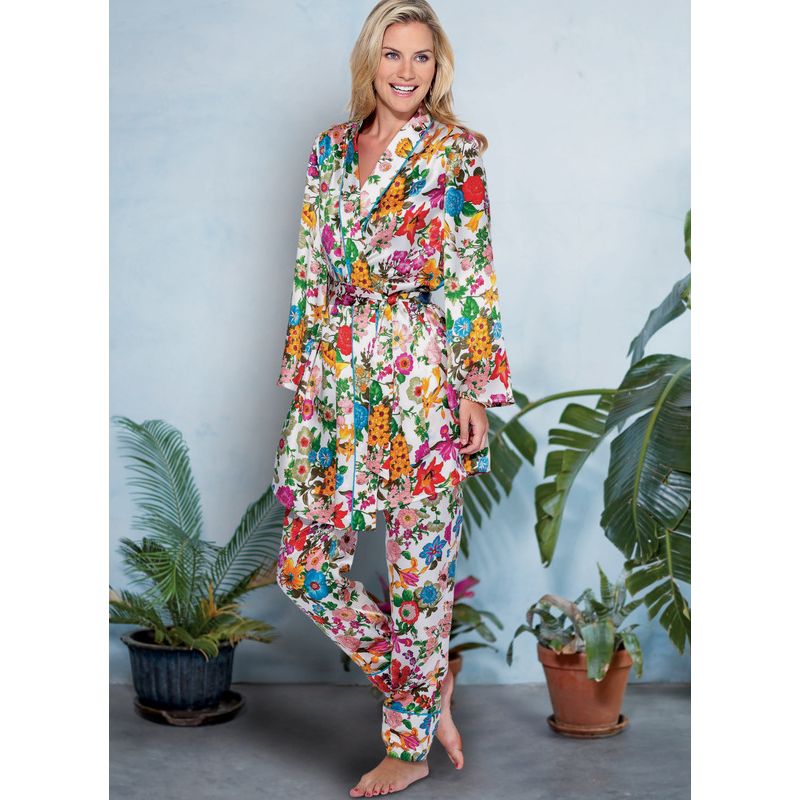 Patron McCall's 88056.B5 - Robe de chambre, haut et pantalon