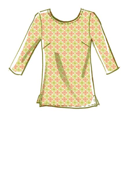 Patron McCall's 8059.B5 - Hauts et tuniques