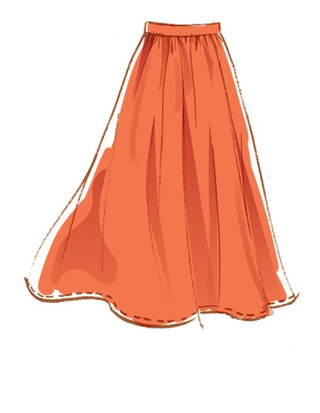 Patron McCall's 8066.Y - Jupes