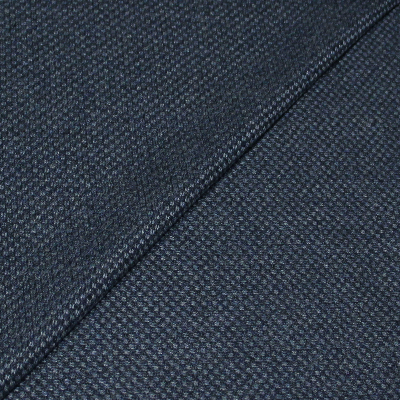 Tweed 100% laine - Élégance bleu