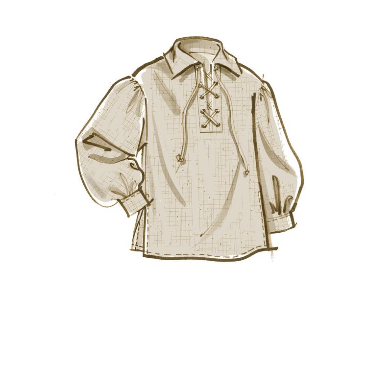 Patron McCall's 8131.A - Chemise