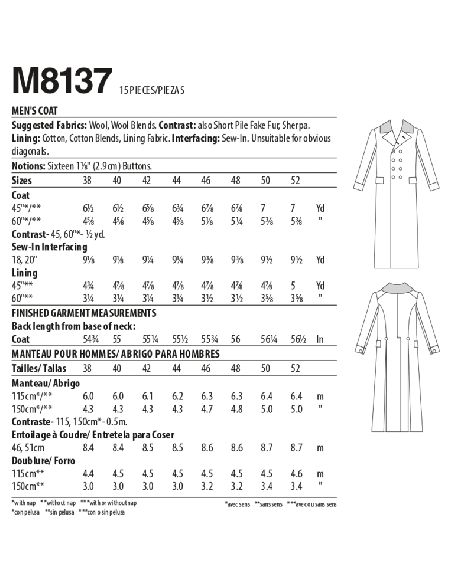 Patron McCall's 8137.MQQ - Manteau