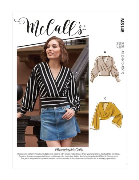 Patron McCall's 8145.A5 - Hauts
