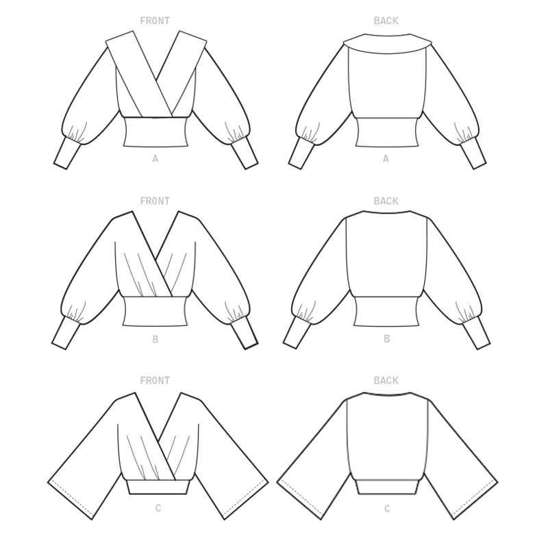 Patron McCall's 8145.A5 - Hauts