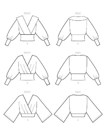 Patron McCall's 8145.A5 - Hauts