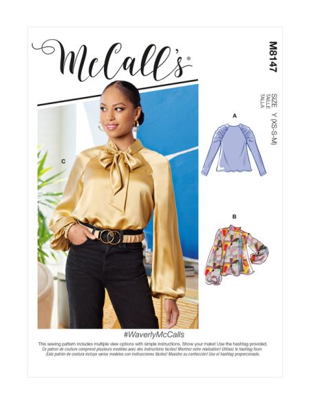 Patron McCall's 8147.Y - Hauts