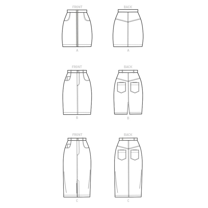 Patron McCall's 8149.B5 - Jupes