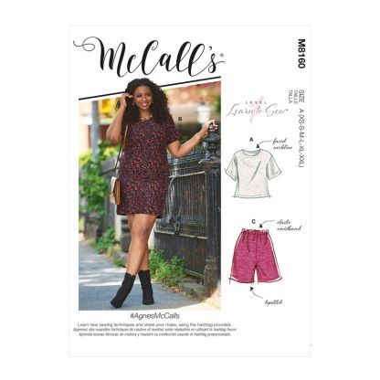 Patron McCall's 8160.A - Haut, robe, short et pantalon