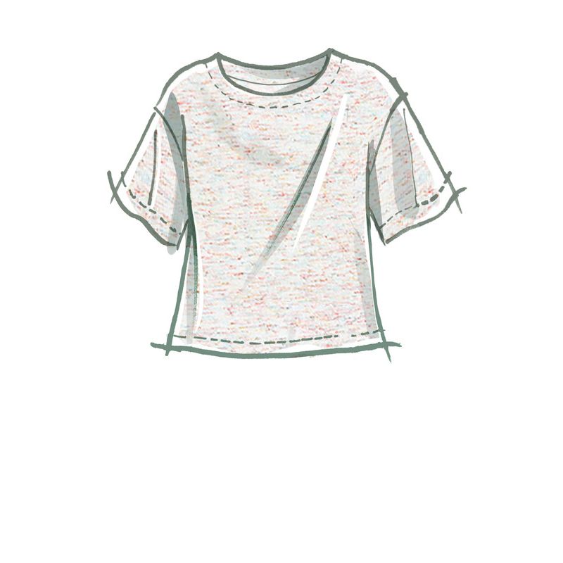 Patron McCall's 8160.A - Haut, robe, short et pantalon