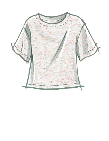 Patron McCall's 8160.A - Haut, robe, short et pantalon