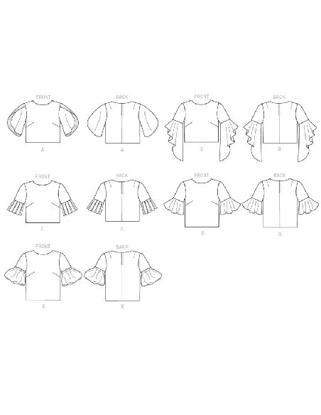 Patron McCall's 8161.A5 - Hauts