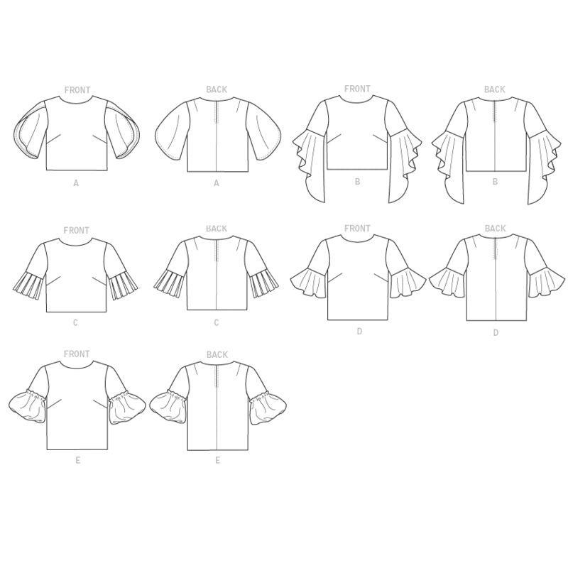 Patron McCall's 8161.A5 - Hauts