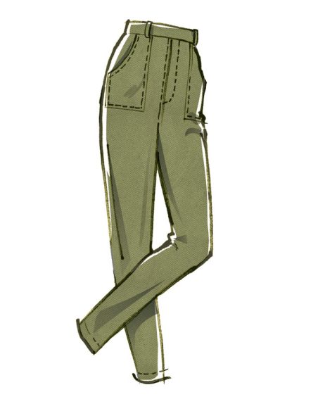 Patron McCall's 8162.A5 - Jeans et salopettes