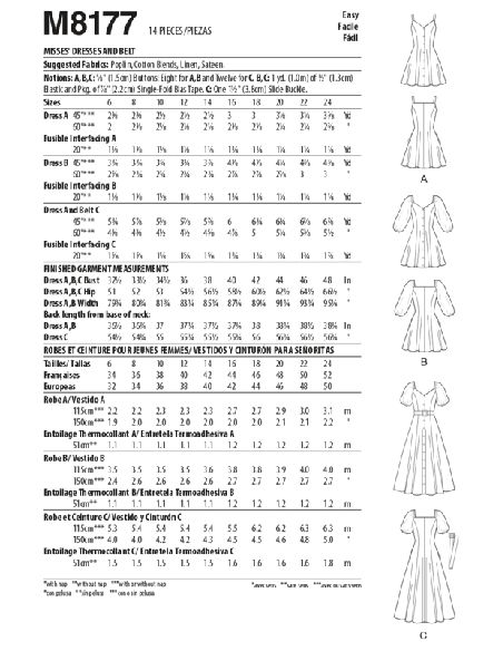 Patron McCall's 8177.A5 - Robes