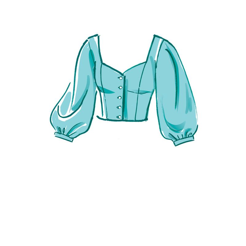 Patron McCall's 8181.A5 - Hauts