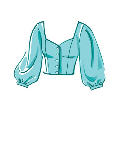 Patron McCall's 8181.A5 - Hauts