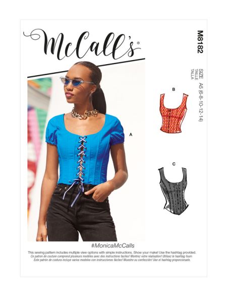 Patron McCall's 8182.A5 - Hauts