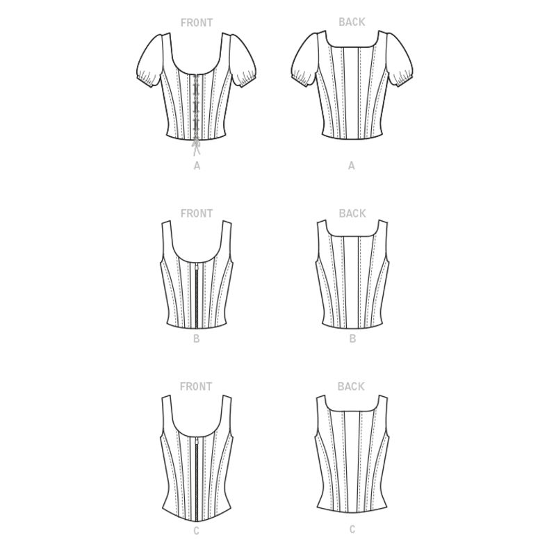 Patron McCall's 8182.A5 - Hauts