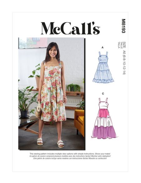 Patron McCall's 8193.A5 - Robes