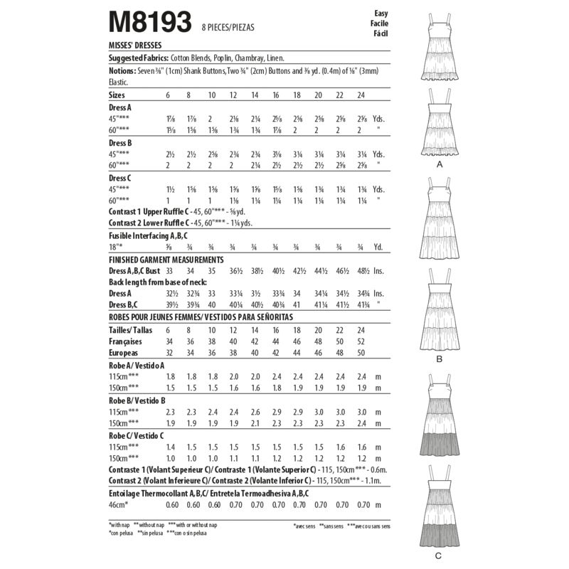 Patron McCall's 8193.A5 - Robes