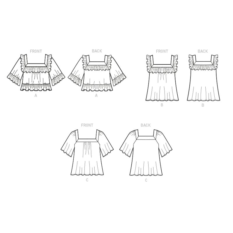 Patron McCall's 8202.Y - Hauts