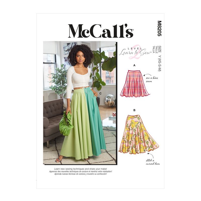 Patron McCall's 8205.Y - Jupes