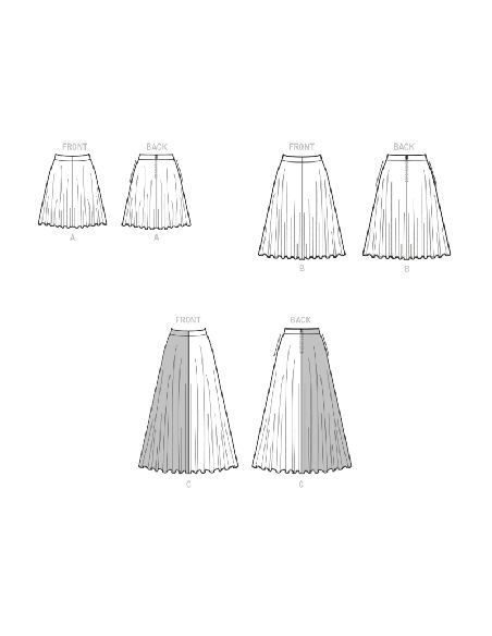 Patron McCall's 8205.Y - Jupes