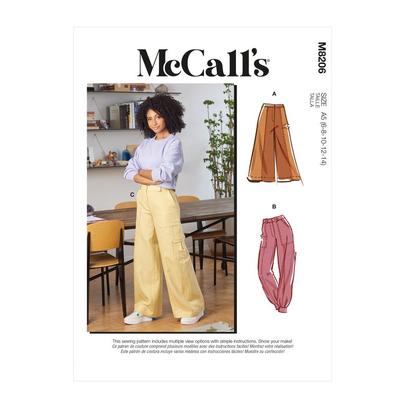 Patron McCall's 8206.A5 - Pantalon