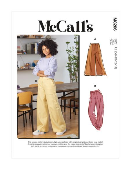 Patron McCall's 8206.A5 - Pantalon