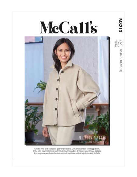 Patron McCall's 8210.A5 - Veste