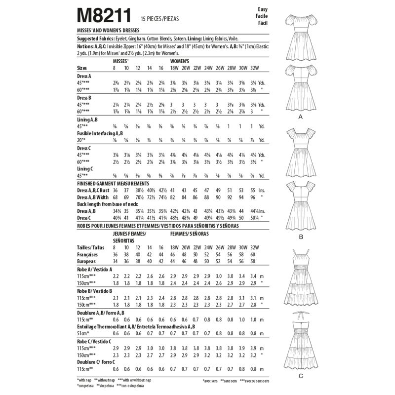 Patron McCall's 8211.B5 - Robes
