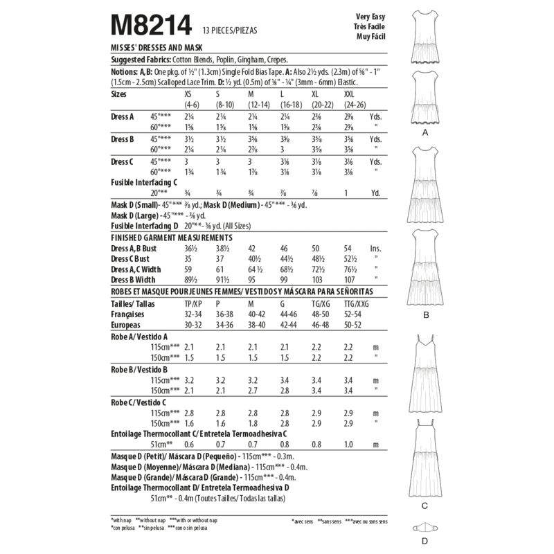 Patron McCall's 8214.Y - Robes