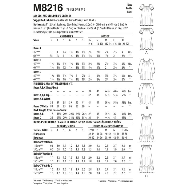 Patron McCall's 8216.A - Robes