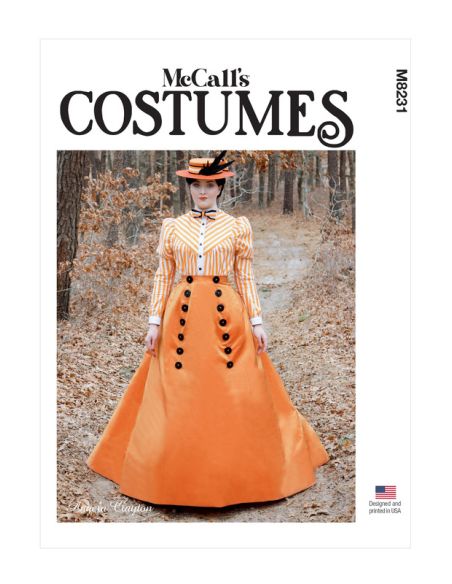 Patron McCall's 8231.A5 - Chemisier et jupe