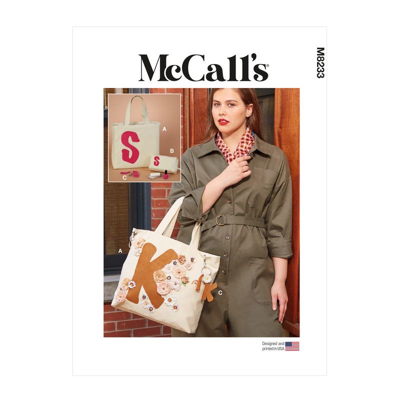 Patron McCall's 8233.OS - Fourre-tout, étui-zippé et porte-clés